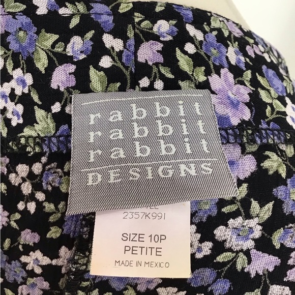 Rabbit Rabbit Rabbit Designs Vintage Floral Sleeveless Maxi Dress - Picture 9 of 12